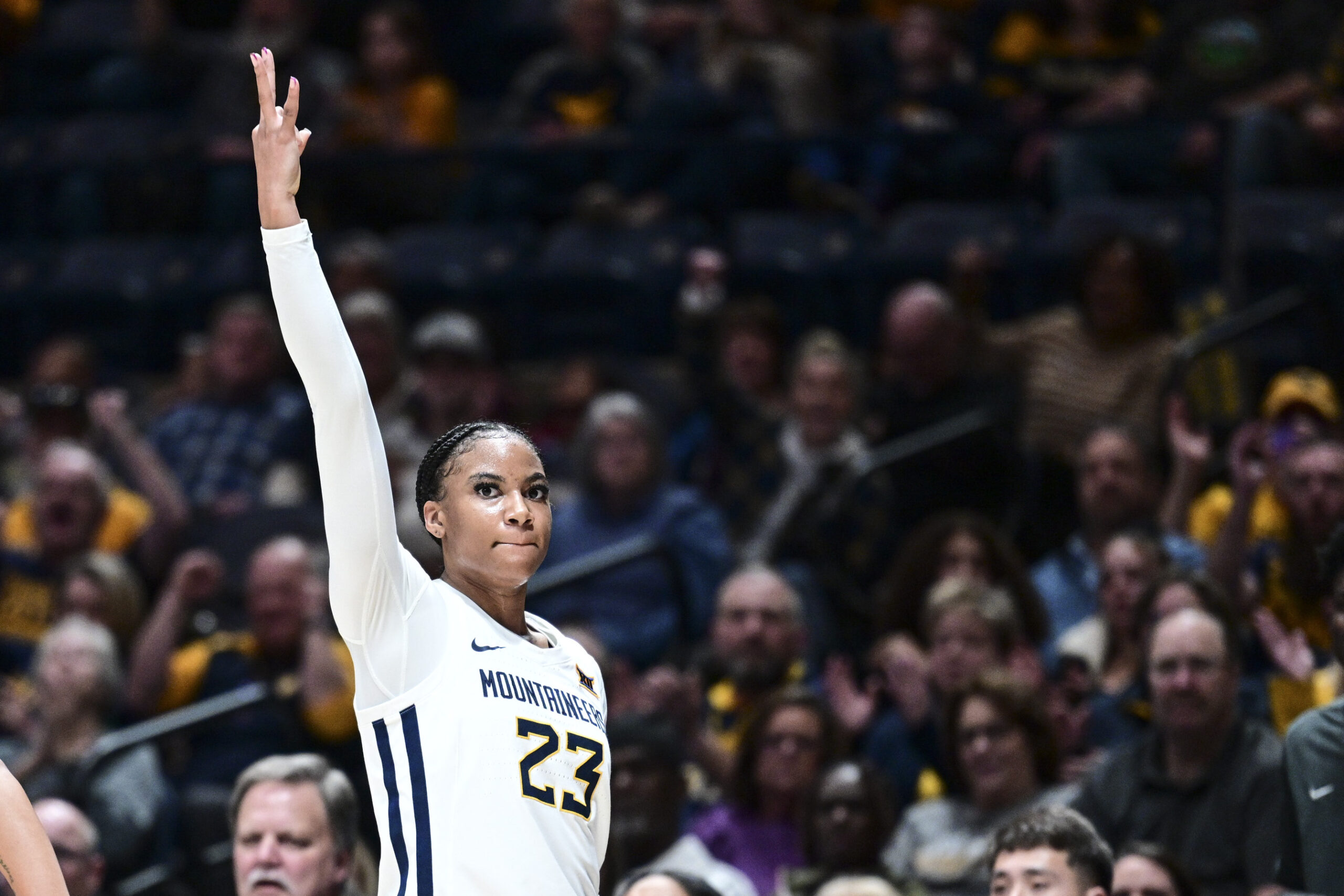 Lauren Fields feels like she's ready to break out of a slump, giving WVU a third option on offense